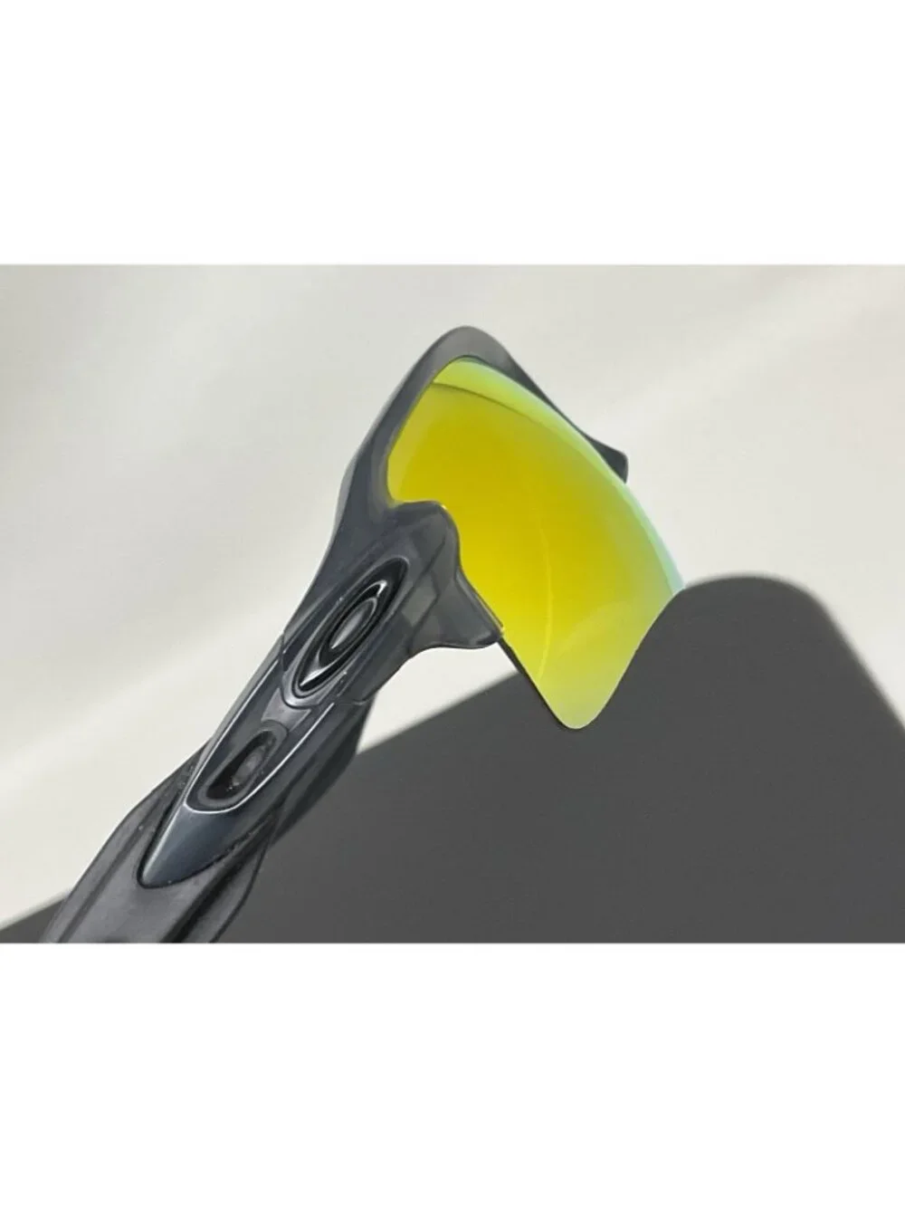 Oakley FLAK 2.0 XL OO9188-10 Wrap Sunglasses Matte Smoke Gray W/ Fire Iridium